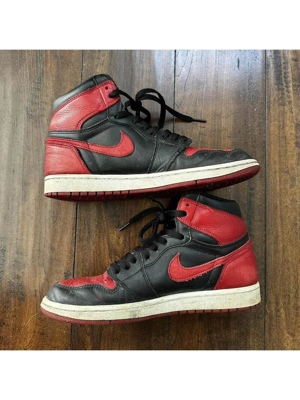Size 8 - Jordan 1 Retro OG High Banned, Bred 2016 - 555088-001 No Box